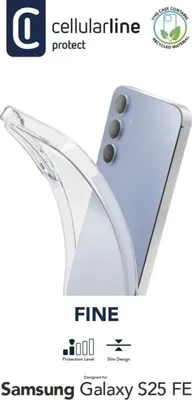 Produktbild von Cellularline Fine - Galaxy S25 FE, Cover, Samsung, Transparent