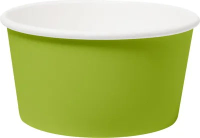 Produktbild von Duni Pappschale grün Ø 11 x 6 cm 420 ml - 10 Stück