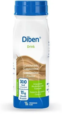 Image de Diben Drink Cappuccino 1.5 kcal/ml Bouteille 24X200 ml