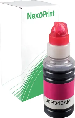 Produktbild von Druckerpatrone kompatibel zu Epson C13T00R340 106 magenta EcoTank L 7180 Epson L 7160 Epson ET-7750 Epson ET-7700