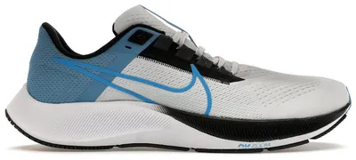 Imagen del producto de Nike Air Zoom Pegasus 38, color Pure Platinum y Photo Blue, talla EU 44.5