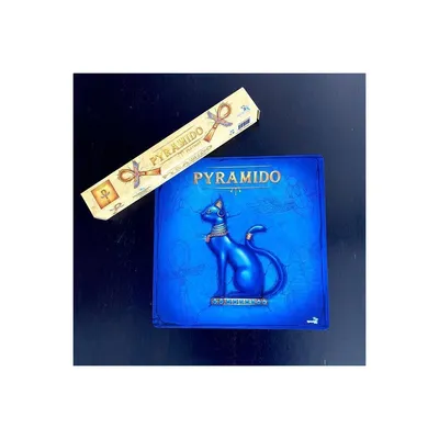 Immagine prodotto di Tappetino da gioco Pyramido Bastet blu scuro – Tappetino per giochi da tavolo