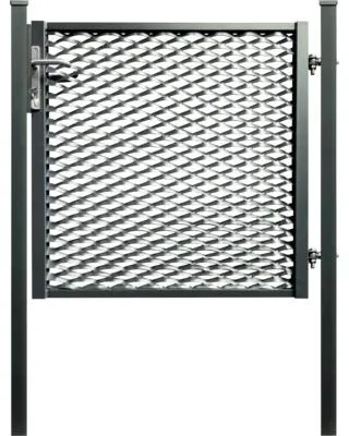 Produktbild von Einzeltor Floraworld Steckmetall 100 x 100 cm RAL 7016 anthrazit
