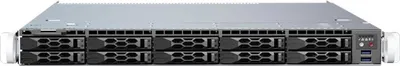 Zdjęcie produktu dla Supermicro CSE-LB16AC2-R504W, Rack, Serwer, Czarny, 1U, HDD, Sieć, Zasilanie, Redundant power supply Platinum level