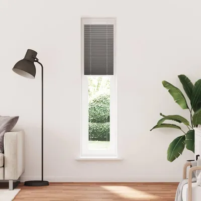 Immagine prodotto di vidaXL Tenda plissettata antracite 45x200 cm larghezza del tessuto 44,4 cm poliestere