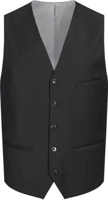 Produktbild von HECHTER PARIS Corporate Weste Herren Tailored Modern Fit Schwarz 56