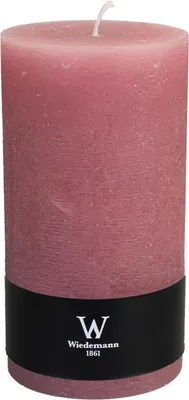 Produktbild von INNA-Glas Stumpenkerze AURORA, altrosa, 19 cm, Ø10 cm, 155h - Germany - Votivkerze
