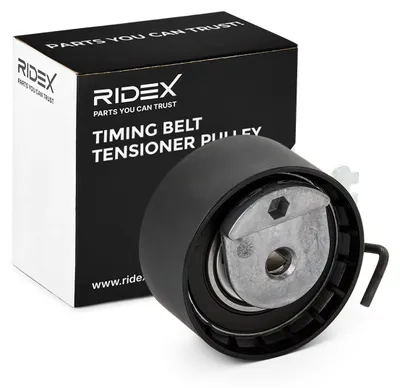 Produktbild von RIDEX 308T0146 Spannrolle Zahnriemen passend für PEUGEOT 206 Schrägheck (2A/C) 207 (WA, WC) 307 (3A/C) für CITROËN C3 I Schrägheck (FC, FN)
