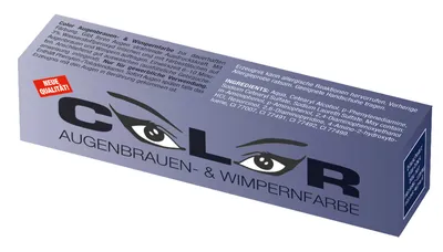 Produktbild von Color AWF blauschwarz 15 ml Augenbrauen- & Wimpernfarbe, blauschwarz