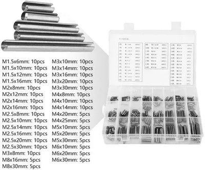 Imagen del producto de Kit de conexiones de plástico - 280 piezas - Caja de plástico