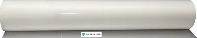 Produktbild von Abdeckpappe schwere Qualität ca. 400 g/m² weiß/Alu Rolle 25 m² extrem reißfest