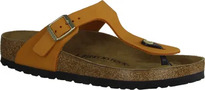 Produktbild von Birkenstock Gizeh BS 1026584 Zehentrenner, Damen,Leder, Burnt Orange, Normal - Marken Birkenstock, Rot, leder