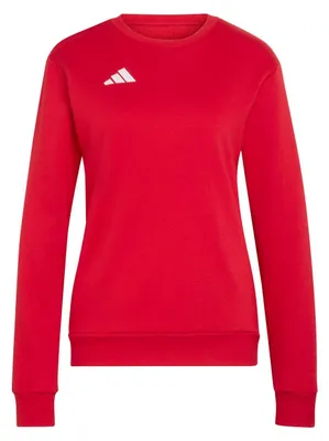 Immagine prodotto di Felpa adidas Entrada 26, taglia 2XL (donna), colore: rosso/bianco, modello "team power"