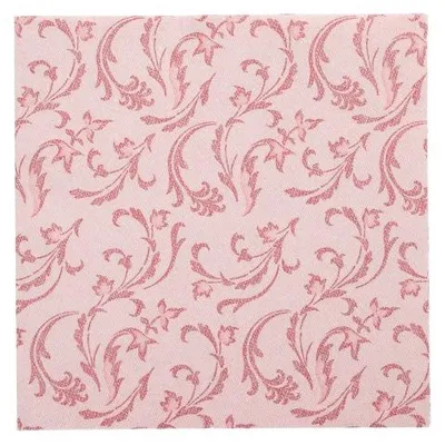 Produktbild von Servietten "ROYAL Collection" 1/4-Falz 40 cm x 40 cm bordeaux "Damascato"