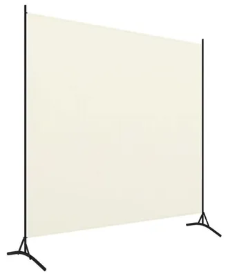 Image de Cloison d'intérieur, une seule pièce, couleur crème, 175 x 180 cm. Paroi de séparation, écran de protection, idéale pour chambre ou salon