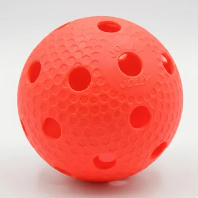 Produktbild von AZETX Unihockey Ball OPTIMUS IFF Orange Matchball Floorball Spielball