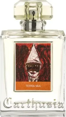 A clear, front-facing studio shot of a perfume bottle.