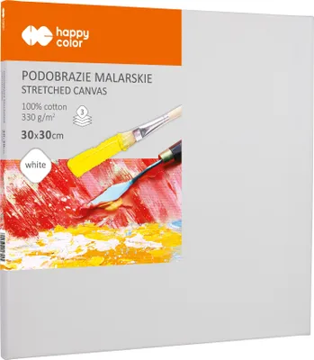 Produktbild von Baumwoll-Malvorlage 30 x 30 cm HAPPY COLOR – GDD