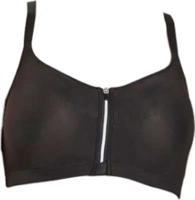Obrázok produktu pre Športová podprsenka Athlecia so zipsom pre náročných 1001 Black 70 B