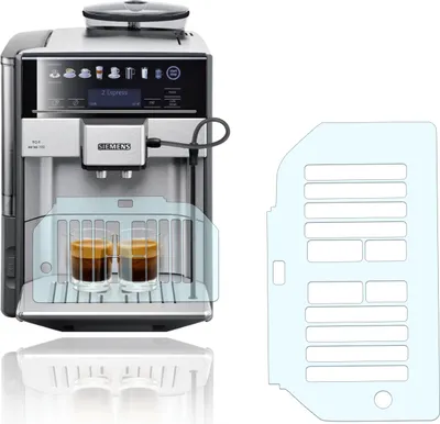 Produktbild von Abtrobfblech Kratzschutz Folie und Display Schutzfolie geeignet für Siemens EQ 6 - EQ6 Series 700 & ExtraKlasse Abtropfblech Schutzfolie