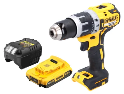 Immagine prodotto di Trapano a percussione a batteria DeWalt DCD 796 D1 18 V 70 Nm senza spazzole + 1x batteria ricaricabile 2,0 Ah + caricabatterie