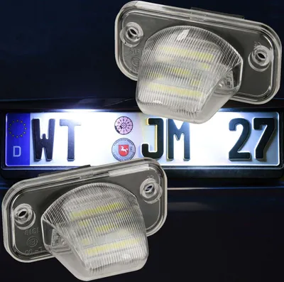 Produktbild von Led Kennzeichenbeleuchtung für VW T4 Transporter | Multivan | Bj 90-03