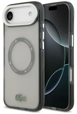 Zdjęcie produktu dla Etui Lacoste Shockproof MagSafe do iPhone Air przezroczysty