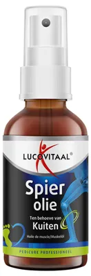 Productafbeelding van Lucovitaal Spierolie kuiten vegan - 50 ml