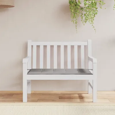 Immagine prodotto di Cuscino per panca da giardino liscio grigio 100x50x4 cm Tessuto Oxford - Cuscini per mobili da giardino DE9036011 1pacco
