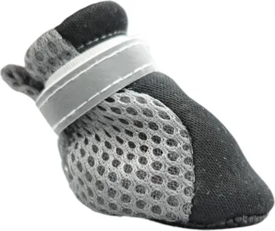 Zdjęcie produktu dla Oddychające buty ochronne dla psów (zestaw 4) Czarne M