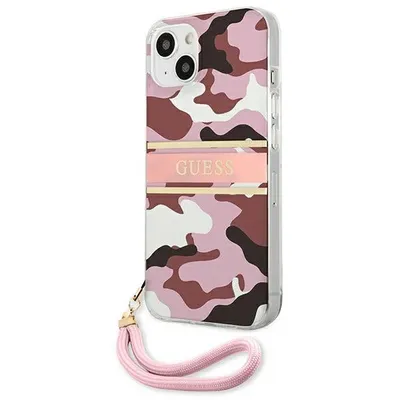 Immagine prodotto di Guess Guhcp13Mkcabpi Iphone 13 / 14 / 156.1 Różowy/Pink Hardcase Camo Strap Collection