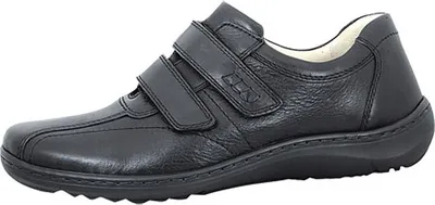 Produktbild von Waldläufer Herren Halbschuhe schwarz, Leder, 2026112/9.0