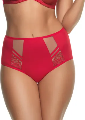 Produktbild von Gorsenia Damen Slip Brazilian Unterhose Unterwäsche K498 Paradise, rot, S