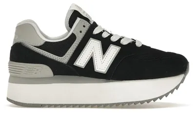 Produktbild von New Balance 574 Plus Black Grey (Women's) - EU 36.5