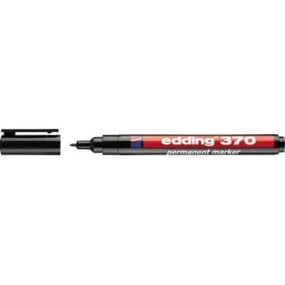 Obrázek produktu pro Edding 370 1 370 Permanentmarker - 1 mm, schwarz