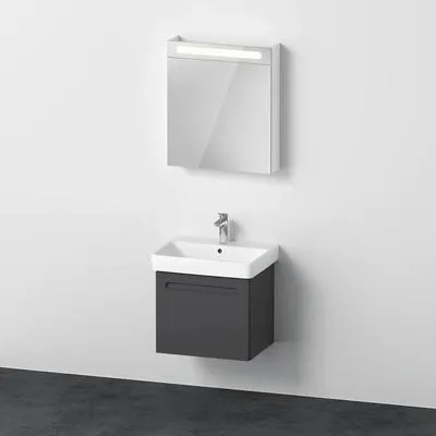 Obrázok produktu pre Kúpeľňová zostava DURAVIT No.1 60 cm grafitová N10165R49490000