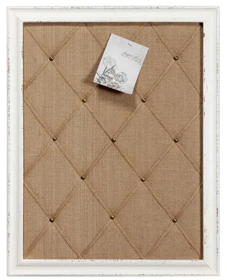 Obrázok produktu pre Solidchoice – Drevený rámik s korkovou tabuľou, 52 x 68 cm – Rustikálna tabuľa na poznámky