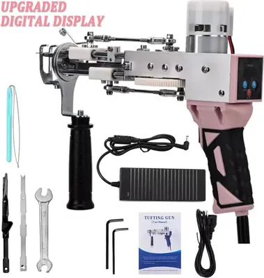 Obrázek produktu pro Tuftingová pistole, přenosný design, vysoká účinnost, digitální displej Pistole-c
