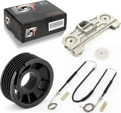 Produktbild von Fensterheber Reparatursatz Seilzug Rolle Gleitstück hinten für BMW 5er E39 95-99