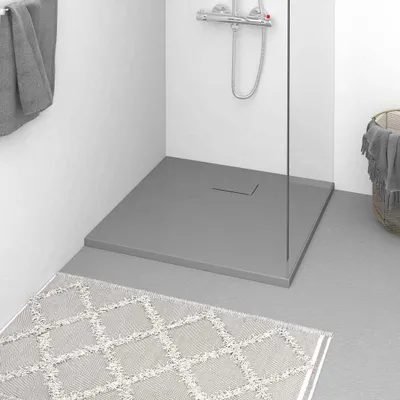 Immagine prodotto di vidaXL Piatto doccia SMC Grigio 90x90 cm