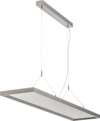 Produktbild von Arcchio LED-Pendelleuchte Dorean, silber, Metall, 120cm
