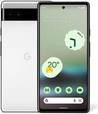 Produktbild von Google Pixel 6a , 15,5 cm (6.1"), 1080 x 2400 Pixel, 6 GB, 128 GB, 12,2 MP, Weiß
