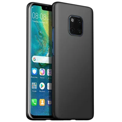 Obrázek produktu pro Huawei Mate 20 Pro Pouzdro, Tenké Matné PC Proti Otiskům Prstů Ochranné Pouzdro pro Huawei Mate 20 Pro černé