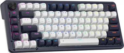 Immagine prodotto di Tastiera da gioco - Tastiera meccanica - Risposta rapida - Interruttore magnetico - 81 tasti - Abyssal Blue