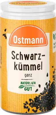 Produktbild von Ostmann Schwarzkümmel ganz nussig-pfeffriges Geschmackserlebnis 40g