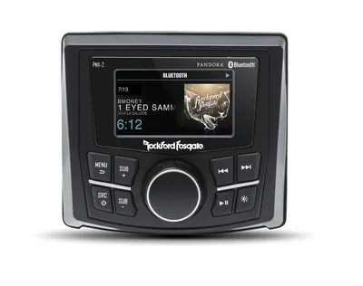 Produktbild von Rockford Fosgate Marine PMX-2 | Kompakter Digital Media Receiver mit 2.7” (6,8cm) Farbdisplay