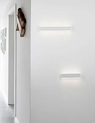 Produktbild von Nova Luce LINE LED Wandleuchte Weiß 2x8W Warmweiss 30,4x4,8x8cm 9115908