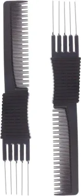 Produktbild von Professionelle Haar Salon Touper Kämme - Black Carbon Combs