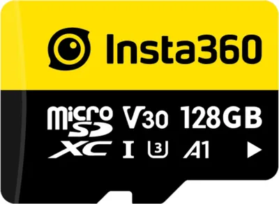 Produktbild von Insta360 CINSAAVD, 128 GB, MicroSDXC, Klasse 10, UHS-I, Class 3 (U3), V30