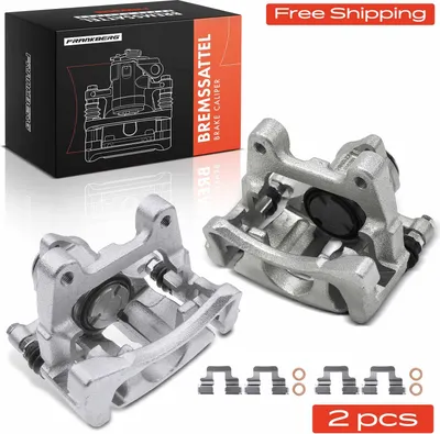 Produktbild von Frankberg 2x Bremssattel Hinten Links Rechts für VW Passat 3C Tiguan Sharan Audi Q3 8U